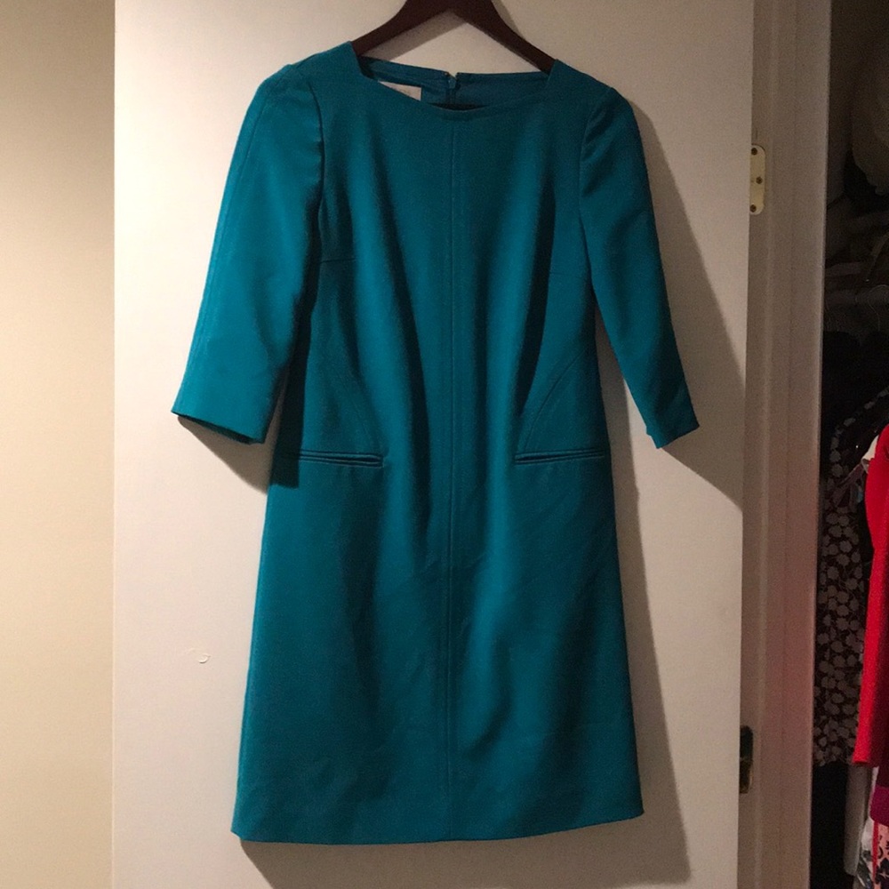 Hobbs London Dress. Teal. Size 4. Never worn.